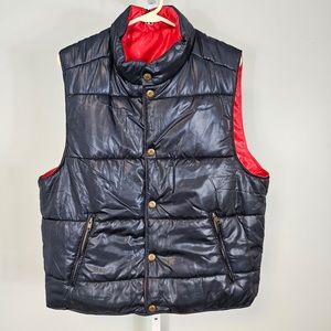 Castaway Nantucket Reversible Mens puffer vest.